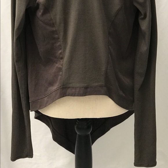 LULULEMON ATHLETICA High Low Wrap Cardigan Size 4 - Picture 4 of 8